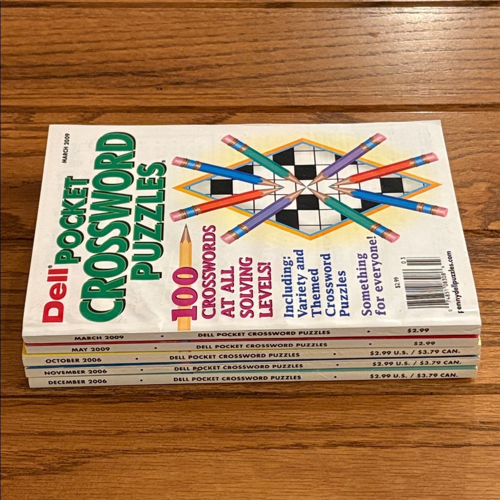 Dell Pocket Crossword puzzles - Picture 8 of 14